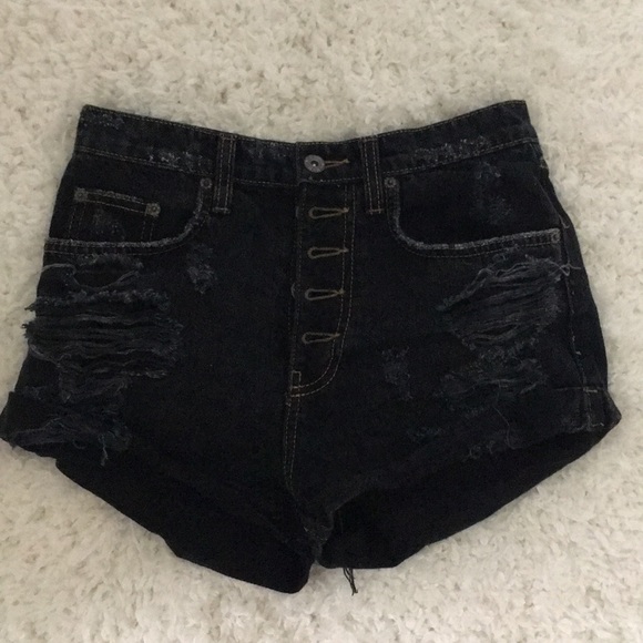 LF Pants - LF Carmar Button Up Shorts